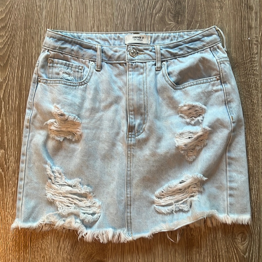 Jean skirt